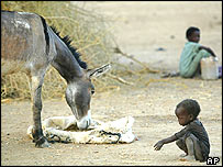Dárfúrští uprchlíci v Čadu