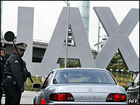 ورودی فرودگاه لس آنجلس