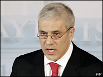 Tổng thống Serbia Boris Tadic