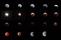 Total Lunar eclipse montage