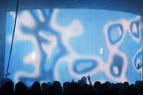 Plastikman show screen