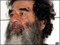 صدام حسین حراست میں