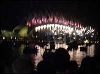 Sydney Opera House fireworks