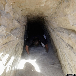 Túnel em Gaza