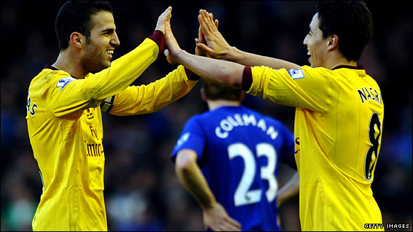 Fabregas and Nasri