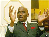 Abdoulaye Wade, presidente do Senegal