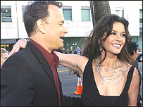 टॉम हैंक्स और ज़ेटा कैथरीन