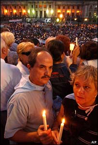 Manifestação na Argentina