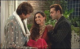 Amitabh Bachchan, Rani Mukerji & Salman Khan