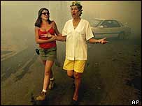 incêndio na Califórnia