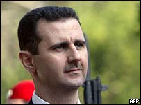O presidente da Síria, Bashar al-Assad