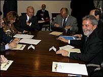 Presidente Lula na reunião em Córdoba. Foto: Ricardo Stuckert/Abr