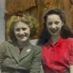 Drene & June on the cenotaph