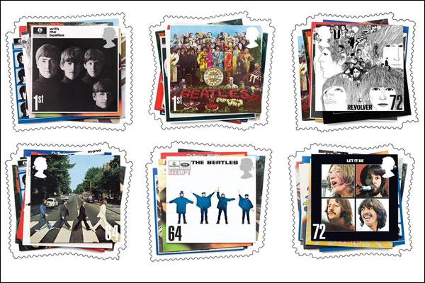 甲壳虫乐队邮票