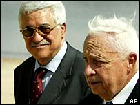 शेरॉन और महमूद अब्बास