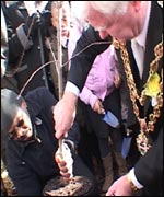 On allotments with Shades of Black