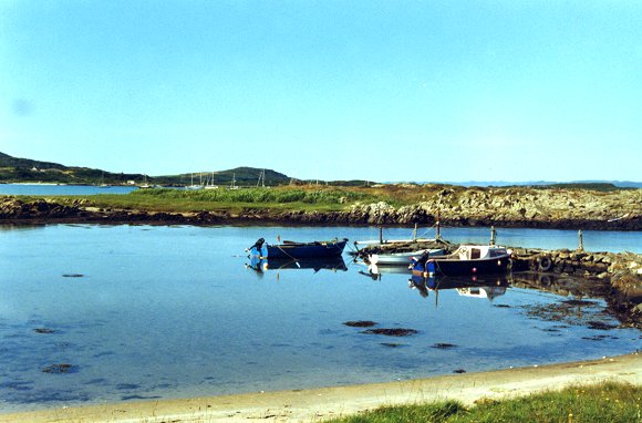 Boats at Gallachoille 