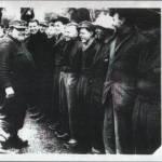 Chief Petty-Officer "Tubby" Cock "entertaining" the survivors of HMS Hardy and other ships at Horse Guards Parade Chief Petty-Officer "Tubby" Cock "entertaining" the survivors of HMS Hardy and other ships at Horse Guards Parade