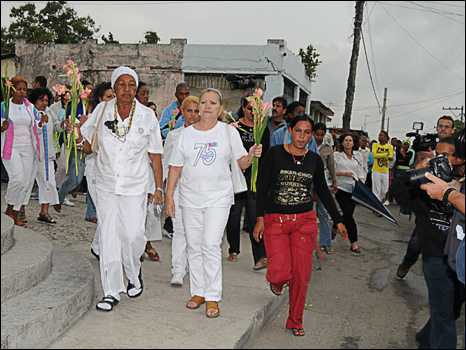 Protesta de las Damas de Blanco