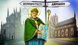 Saint Patrick - between Down and Armagh