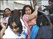 پی پی پی کا احتجاج اور گرفتاریاں