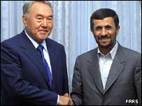 احمدی نژاد و نظربایف