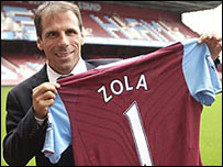 HLV mới của West Ham, Gianfranco Zola