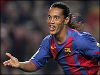 Ronaldinho Gaúcho, do Barcelona