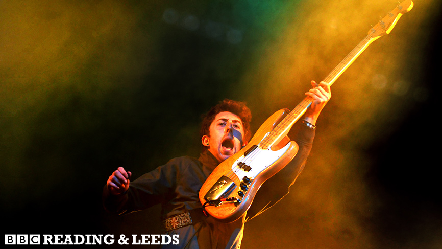 Passion Pit perform at Reading and Leeds 2009