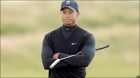 Tiger Woods' body language speaks for itself