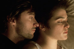 Hugh Jackman and Rachel Weisz in The Fountain