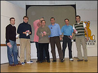 The winners with Foz