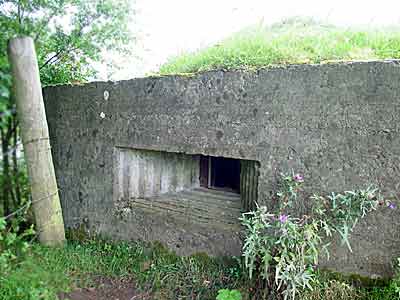 Pill Box at entrance to Scarva House, just outside Scarva village