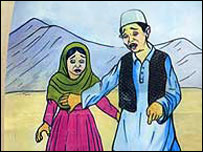 کمال او زرغونه د جنګ پرمهال