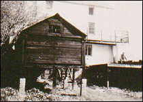 The Thomas' house on the Welsh coast