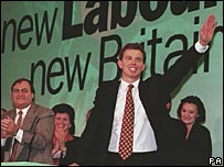 Tony Blair at Labour party conference 1994