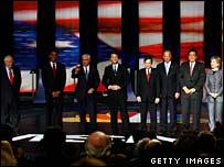 مناظره دمکرات ها