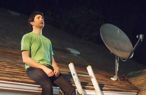 Kyle on roof