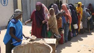 المجاعة في الصومال