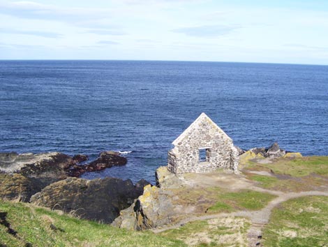 The coast from Portsoy. Photo courtesy of Jim Abercrombie.