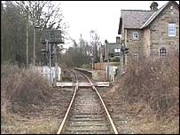 On the Wirksworth to Duffield railway line