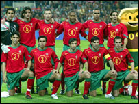 Jogadores de Portugal