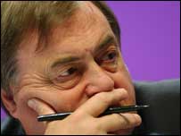Deputy Prime Minister John Prescott