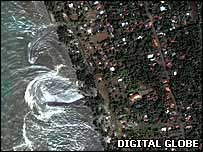 سواحل سريلانکا ساعاتی پس از برخورد سونامی