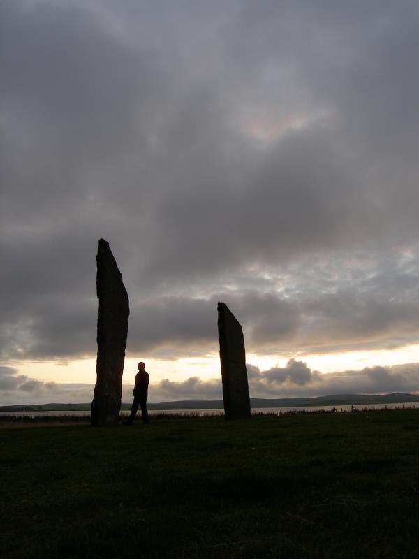 Sunset at Stenness