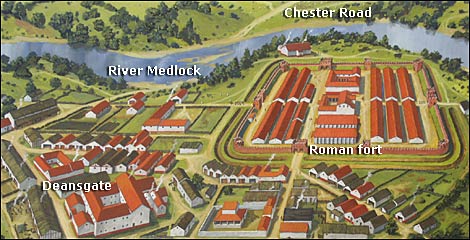 Artist’s impression of Mamucium by Graham Sumner