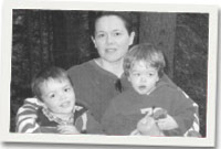 Hélène Evans a'i dau fab