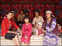The family who own Datong's only hotel