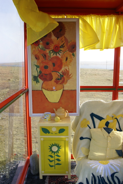 Yes, there is no expense spared by the Unst Bus Shelters Interior Design Team