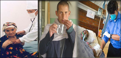 برخورد با بيمار سل